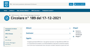 Congedo parentale Covid-19, istruzioni INPS per i figli in quarantena o DAD fino al 31 dicembre 2021