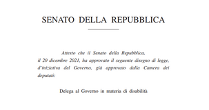 Legge delega sulla disabilità: cosa prevede? Le novità inserite nel testo