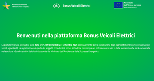 Incentivi auto elettriche 2025: al via la registrazione degli esercenti in piattaforma