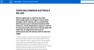 Decreto Energia: le nuove misure per le imprese 