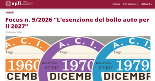 Bollo auto 2027, l'esenzione neutralizza la riforma e l'abolizione resta in bilico