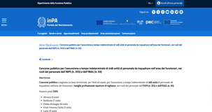 Concorso INPS-INAIL 2025 per 448 posti: requisiti e come fare domanda