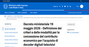 Bonus decoder 2026, voucher con sconto in fattura fino a 70 euro