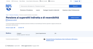 La pensione di reversibilità