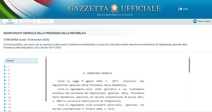 Concorso Quirinale 2025: bando per nuove assunzioni alla Presidenza della Repubblica 