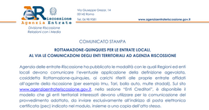 Rottamazione quinquies 2026, AdER: al via l'adesione degli Enti per le tasse locali