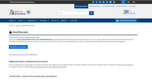 Portale dell'Agenzia delle Entrate in manutenzione: stop per alcuni servizi online 