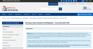 Concordato preventivo biennale 2025/2026, l'Agenzia delle Entrate aggiorna il software