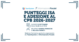Punteggi ISA e adesione al CPB 2026 2027