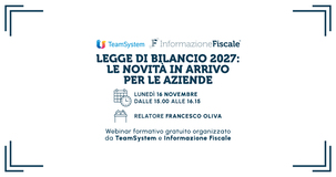 Legge di Bilancio 2027: le novità in arrivo per le aziende
