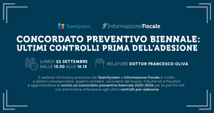 Concordato preventivo biennale: ultimi controlli prima dell'adesione