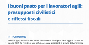 Buoni pasto anche in smart working?