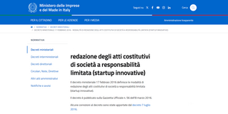 Costituzione della startup innovativa con il notaio