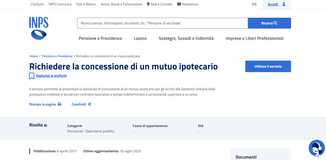 Mutuo ipotecario INPS: chi può richiederlo e come