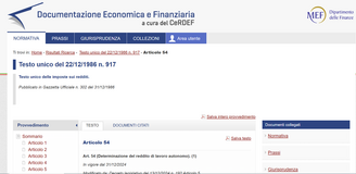 Interessi attivi fuori dai redditi professionali