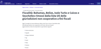 Elenco Paesi Black List Agenzia delle Entrate