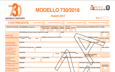 Modello 730/2018: bozza e istruzioni online