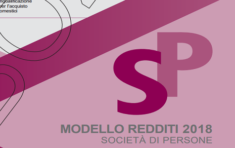Modello Redditi SP 2018: bozza e istruzioni