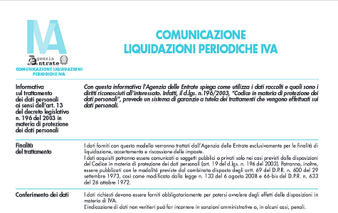 Lipe: dal 2018 occorrerà indicare il metodo di calcolo dell'acconto IVA
