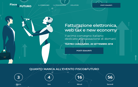 Fatturazione elettronica, web tax e new economy in scena al convegno Fisco & Futuro