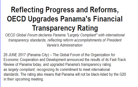 Panama diventerà un nuovo modello di trasparenza fiscale?