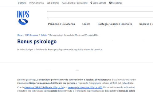 Bonus psicologo: proroga al 2025, ma resta il nodo coperture