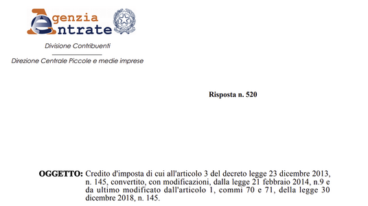 Credito di imposta ricerca e sviluppo, spese di trasferta tra i costi ammissibili?