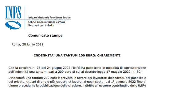 Bonus 200 euro: ai disabili con indennità di accompagnamento lo paga il datore di lavoro