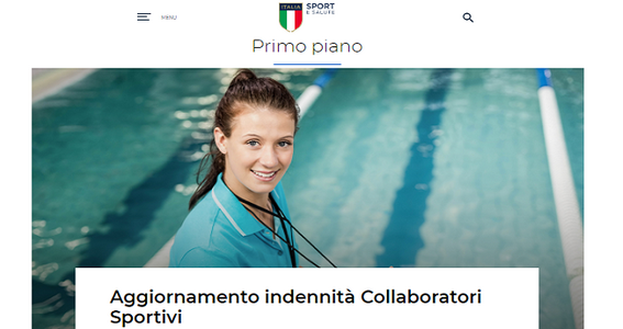 Bonus sportivi, in scadenza l'inserimento di dati per le domande non ancora accettate