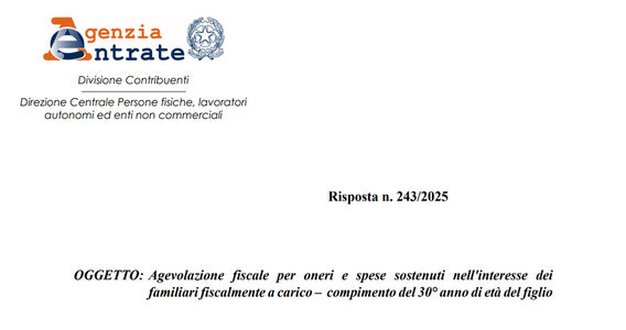 Figli a carico over 30, bonus fiscali a doppio binario
