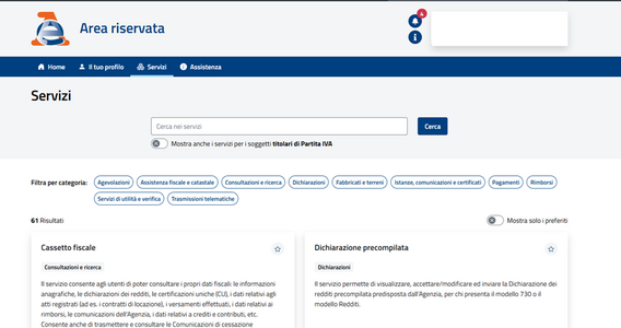 Agenzia delle Entrate, il sito del Fisco cambia veste: l'area riservata diventa “su misura”