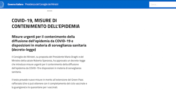 Green Pass rafforzato e quarantena per i vaccinati: cosa cambia col nuovo Decreto