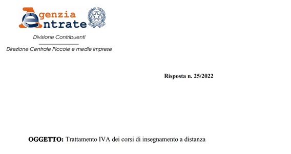 Esenzione IVA formazione: valida anche per i corsi a distanza, se c'è l'accreditamento