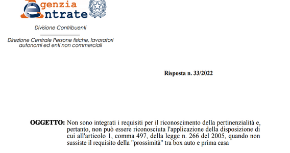 Box auto pertinenziale: quando spettano le agevolazioni fiscali?