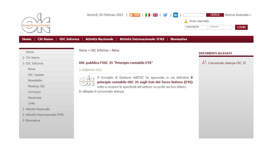 Contabilità per gli ETS: OIC approva il principio specifico per il Terzo Settore