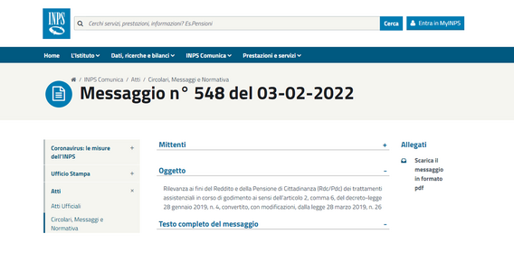 Reddito di cittadinanza 2022 e aggiornamento dei valori ISEE: novità sui pagamenti dopo l'adeguamento