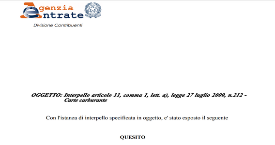 Scheda carburante: come si compila (modulo in pdf)