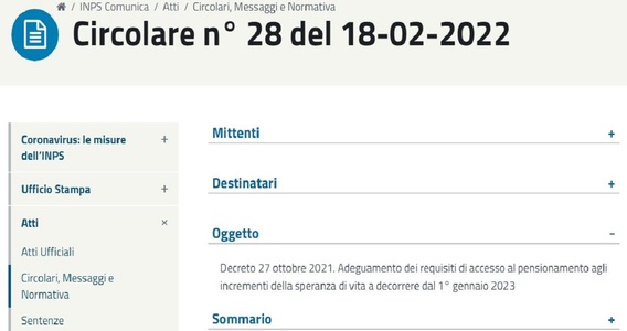 Pensioni, l'adeguamento dell'età pensionabile riparte dal 2025