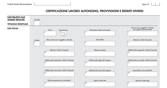 Certificazione Unica 2022, nuove istruzioni per minimi e forfettari