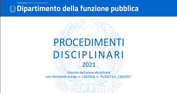 Provvedimenti disciplinari, diminuiscono i licenziamenti nella Pubblica Amministrazione