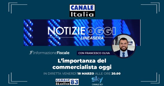 Commercialista, il ruolo e l'importanza della figura nell'approfondimento su Canale Italia