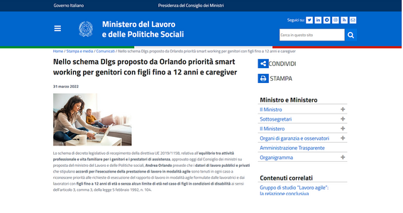 Smart working, novità sulle regole: priorità a genitori e caregiver