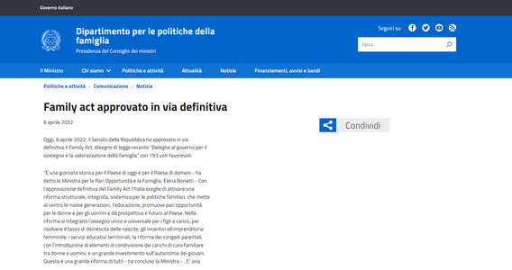 Il Family Act è legge: cosa prevede? Novità sui congedi parentali e strategie per l'occupazione femminile