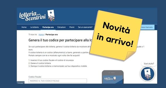 Lotteria degli scontrini 2022, novità in arrivo: istantanea e con nuove istruzioni sull'utilizzo del codice