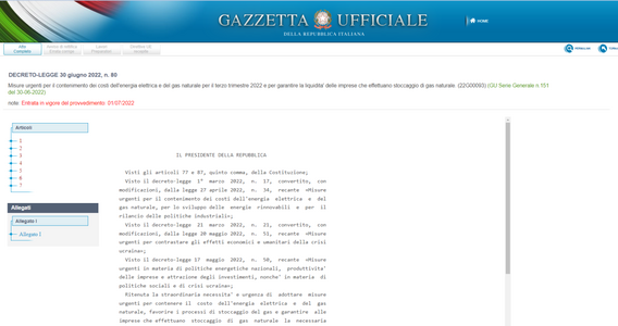 Caro Energia, nuovo decreto del governo: le misure a partire dal 1° luglio