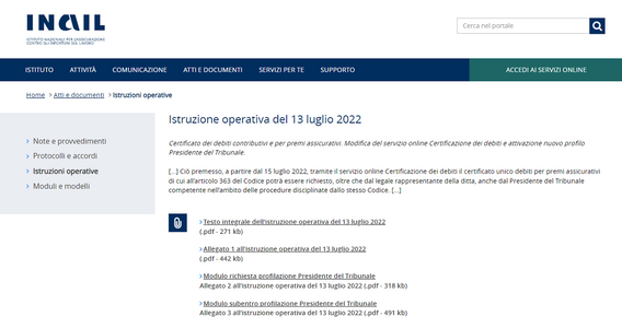 Segnalazione crisi d'impresa anche per i debiti INAIL superiori a 5.000 euro: novità dal 15 luglio 2022