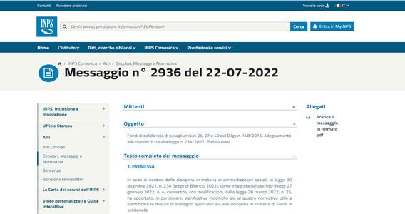Fondi di solidarietà: scadenza 31 dicembre 2022 per l'adeguamento alle novità della Legge di Bilancio