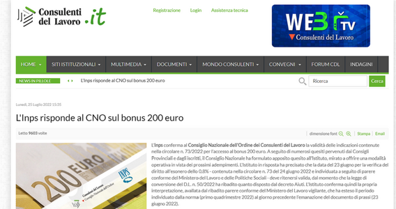Bonus 200 euro nella busta paga di agosto anche per i neo assunti: la conferma dall'INPS