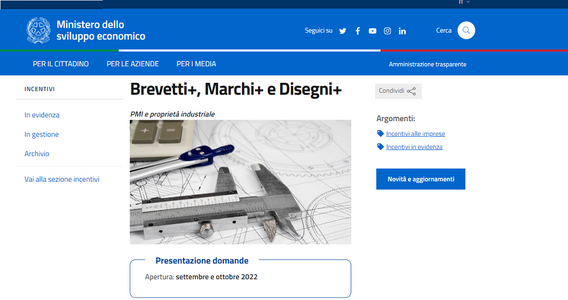 Brevetti+, domanda dal 27 settembre per ottenere contributi a fondo perduto fino a 140.000 euro