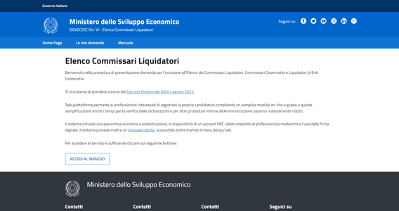 Cooperative: al via la banca dati dei professionisti per gli incarichi di liquidatore e commissario